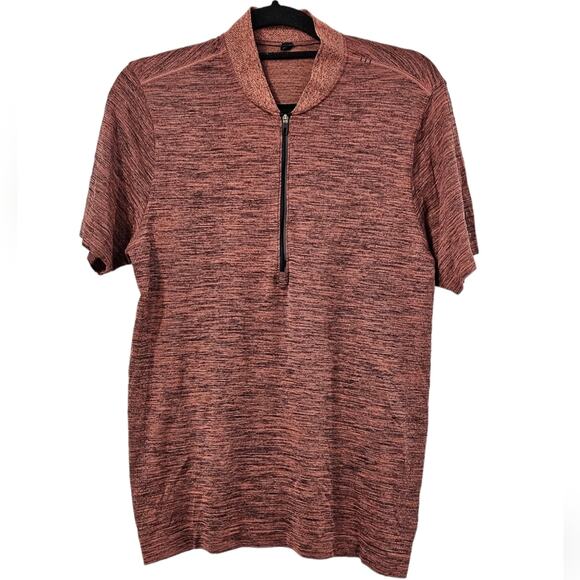 lululemon athletica Other - Lululemon Metal Vent Tech Surge Short Sleeve 1/2 Zip Size M